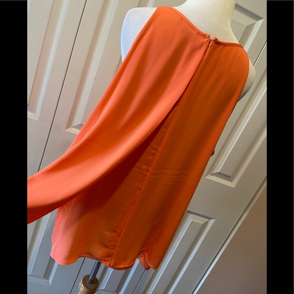 Gorgeous Coral Two-Layer Top by Alice Collection - Picture 6 of 12